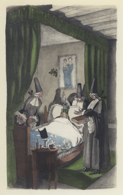 Illustratie voor Voltaires Candide door Sylvain Sauvage